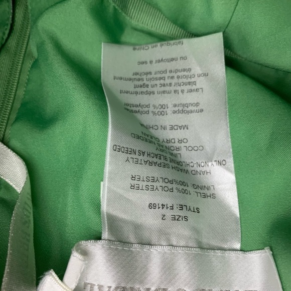 David’s bridal strapless chiffon dress with layered skirt - Picture 5 of 5